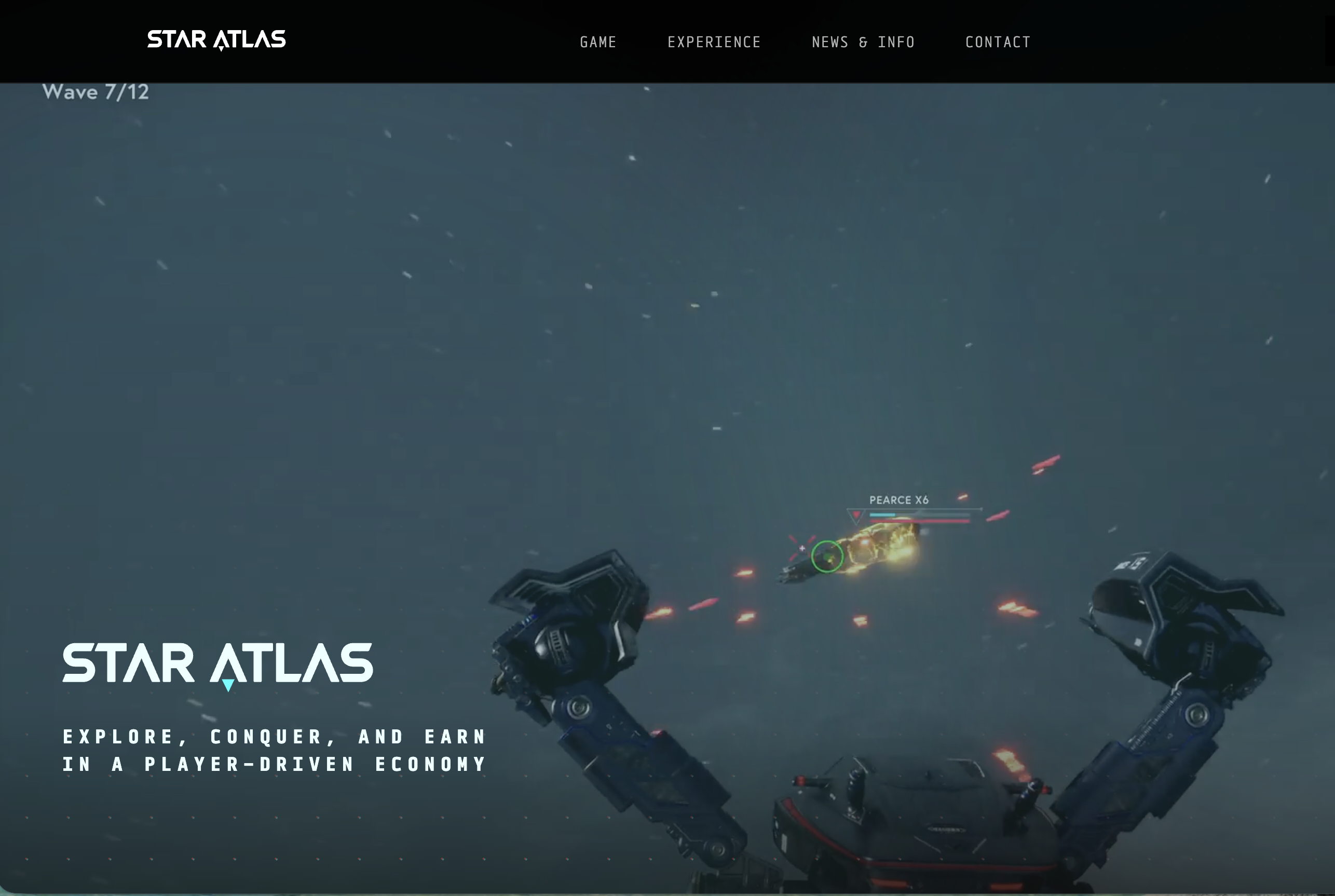 Star Atlas site preview